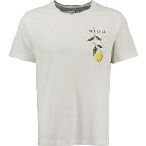 KEY LARGO Klcitrus Tree Round-Loos T-shirt voor heren, offwhite (1001), M