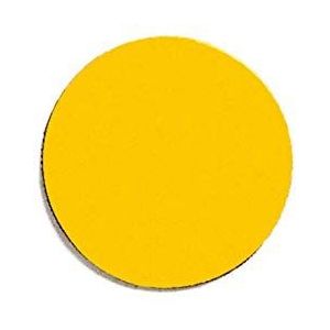 Franken GmbH M862 04 - Magneetsymbool cirkel groot, Ø 20 mm, 10 g draagvermogen, geel, 18 stuks