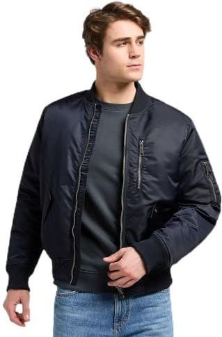 Lee, Dames, Jassen, Zwart, Maat: L Leer,