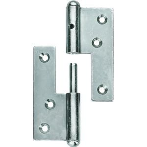 Connex Rolluikbeugel rechts 160 mm blauw verzinkt DYB2006591