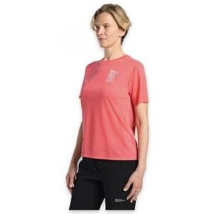 Jack Wolfskin - Functioneel T-shirt - Licht - Vochtregulerend - Sneldrogend - Ademend
