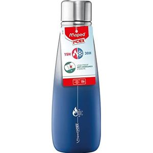 Maped PICNIK - Thermo-fles/isofles ADULT CONCEPT 500 ml - roestvrij staal - blauw