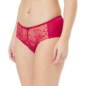 Playtex Dames slip Midi Essential Elegance Comfortabel Borduurwerk x1, Roze, L