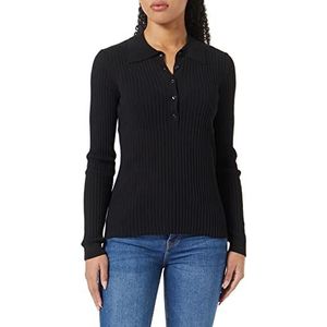 Sisley Poloshirt voor dames, Black 700, M