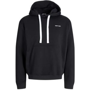 JACK & JONES Jcocover Graphic Hood, zwart, XS