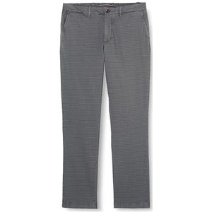 Tommy Hilfiger Denton Pow Check GMD geweven broek voor heren, Waterstof Grijs, 31W / 32L