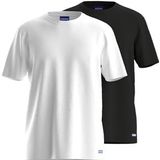 Hugo Blue2 Naolo T-shirt Met Korte Mouwen Wit Zwart M Man
