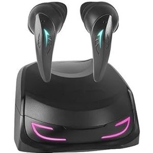 Draadloze headset met bluetooth-verbinding, surround sound en ingebouwde microfoon, ideaal voor gaming en online communicatie.