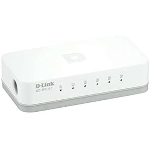 D-Link GO-SW-5E netwerk-switch Unmanaged Fast Ethernet (10/100) Wit