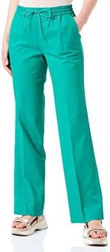 s.Oliver Lange damesbroek, losse pasvorm, groen, 36