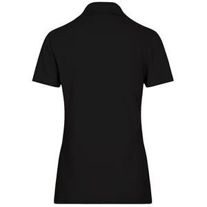 TRIGEMA Poloshirt slim fit, zwart, 3XL