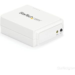 StarTech.com 1-poorts USB Wireless N netwerkprintserver met 10/100 Mbps Ethernet-poort - 802.11 b/g/n