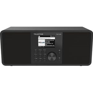 Telestar - TOP 250 - Internetradio - Zwart - DAB+ - Bluetooth 5.3