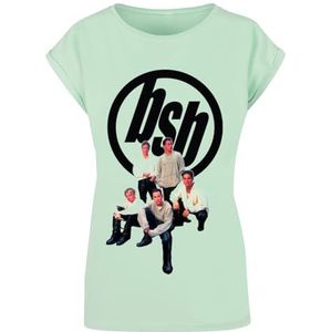 MERCHCODE T-shirt voor dames, Neo Mint, XL