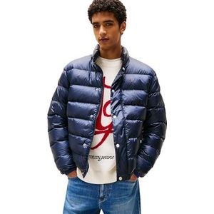 Tommy Jeans - Tjm Light Down Jacket Dm0dm21937 - Donsjack - Donker Navy Blauw