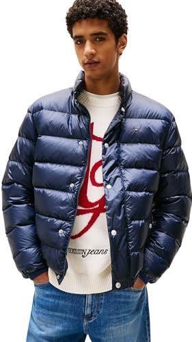 Tommy Jeans - Tjm Light Down Jacket Dm0dm21937 - Donsjack - Donker Navy Blauw
