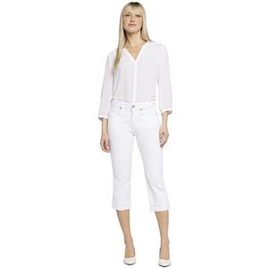NYDJ Women's Marilyn Crop Cuff Jean, Optic White, 12