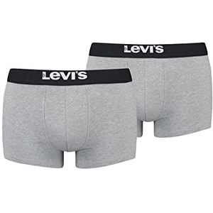 Levi's Solid Basic Trunk voor heren, grijs (middle grey melange), M