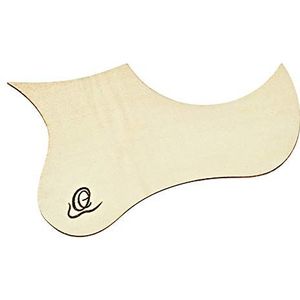 ORTEGA Houten Pickguard voor Ukelele OWPSC-FMA Gevlamde Esdoorn voor Concert & Sopraan Ukeleles