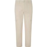 Pepe Jeans - Slim Cargo Poplin - Cargobroek - Veelkleurig - Ivoorbeige Wit