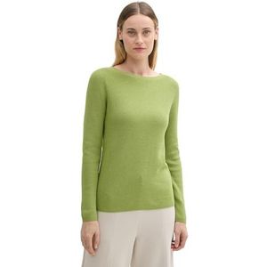 TOM TAILOR Damestrui, 36885 - Pea Green Melange, XL