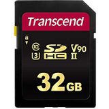 Transcend TS32GSDC700S 32GB | SDHC II, V90, C10, U3 SD geheugenkaart - 285/180 MB/s