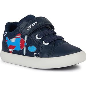 Geox Baby B Gisli Boy C Sneakers voor jongens, rood (navy red), 24 EU