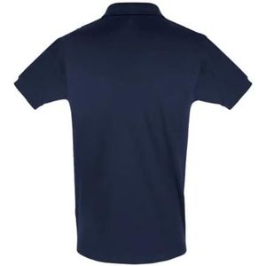 AMERICAN COLLEGE USA Poloshirts Sport Ademend Gedrukt Kleding Unisex Mannen en Vrouwen Casual Model ACPLW5 Navy XS, Blauw, XS