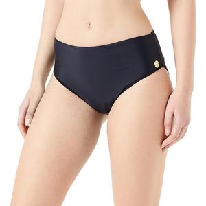 Haute pression Tahiti Zwembroek voor dames, hoge menstruatie, bikinibroek, Zwart, 36-48