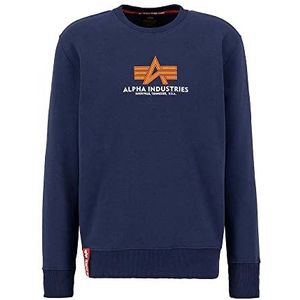 ALPHA INDUSTRIES Heren Basic Sweater Rubber Sweatshirt voor heren (1 stuk)