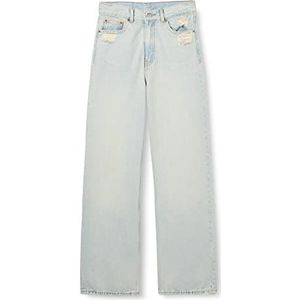 Dr. Denim Echo Jeans, Drift Superlight, versleten, 28 W, 34 l, voor dames, Drift Superlight, 28W / 34L