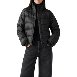 Levi's - Polly Packable Dwn Jas - Tussenjas - Zwart - 100% Polyamide