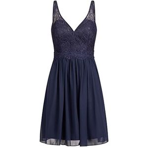 ApartFashion Damesjurk, casual avondjurk, marineblauw, normaal, navy, S