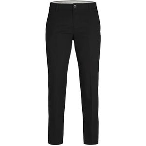JPSTKANE JJOTIS Linnen Blend Chino, zwart, 28W x 32L