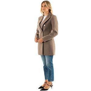 Morgan Lange damesjas, Taupe, 42