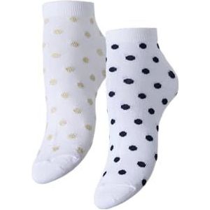 Pieces - Laura - Sokken - Set van 2 - Glitterprint