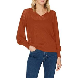 Sisley Dames V-hals L/S Sweater