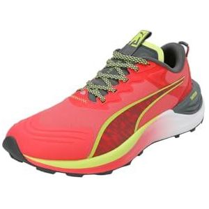 PUMA Dames Electrify Nitro 3 Tr WNS Road Running Schoen, Actieve Rode Minerale Grijze Lime Pow, 42 EU