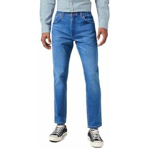 Wrangler Larston Jeans voor heren, blauw (terracotta), 29W x 30L