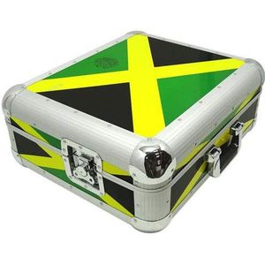 Zomo SL-12 XT Turntable Flightcase voor Technics SL-1200/1210 - Jamaica Flag