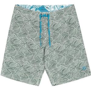 Panareha Heren Boardshorts van Gerecycled Polyester MYRTOS Groen (46)