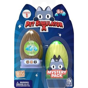Pet Simulator X - 2 Pack Collectable Figure [Incl.DLC Code] [ROBLOX]