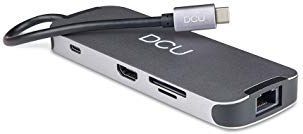 Dcu Tecnologic - Usb C-Hub - Aluminium - HDMI + 3 Usb 3.0 + Rj45