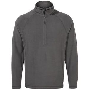 Craghoppers Expert Mens Corey 200 halve rits fleece jas, Carbon Grijs, M