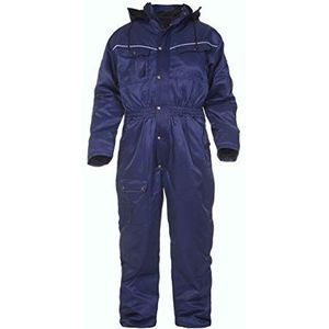 Hydrowear 048476 Deventer Winter Coverall, Bever, 50% Polyester/50% Katoen, 3X-Large Mate, Navy