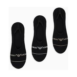 EMPORIO ARMANI Sokken voor heren, Zwart/Zwart/Zwart, Large-X-Large