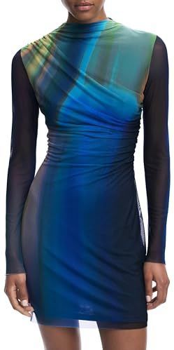 Desigual - Veelkleurige Jurk - Dames - Korte Jurk - Polyester