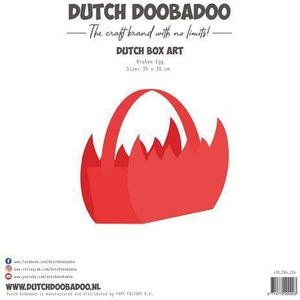 Dutch Dobadoo DDBD Box Art Broken Egg (30 x 30 cm)