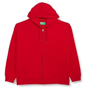 United Colors of Benetton Jas C/CAPP M/L 3J68U5001 sweatshirt zonder capuchon, rood 015, XXL voor heren