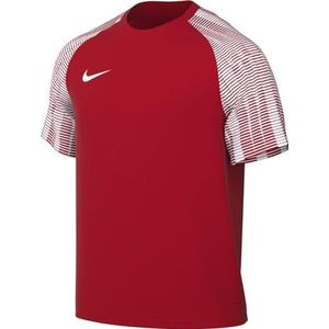 Nike Heren Short Sleeve Top M Nk Df Academy Jsy Ss, Rood - Wit, DH8031-657, S